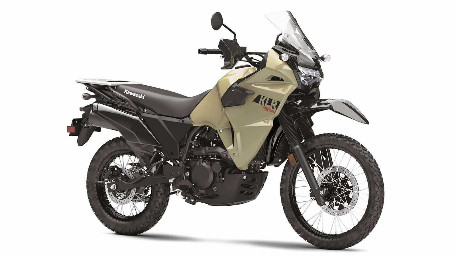 2022 Kawasaki KLR650 沙漠棕